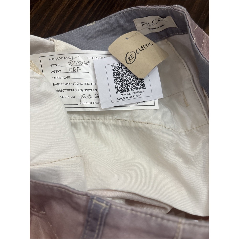 Anthropologie Pilcro RARE PHOTO SAMPLE NEW Sz 30 Joggers Rocky Mountain - Picture 10 of 14